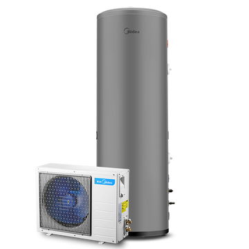 美的( Midea)150升空气能热水器智能家电E+蓝钻内胆 分体式家用热水器 wifi智控 6年包修 KF71/150L-MH(E3)
