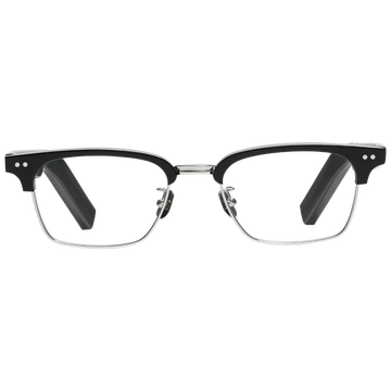 【顺丰 新款二代】华为原装智能眼镜GENTLE MONSTER Eyewear II蓝牙通话持久续航 光学HAVANA-01(黑)【可更换近视镜片】