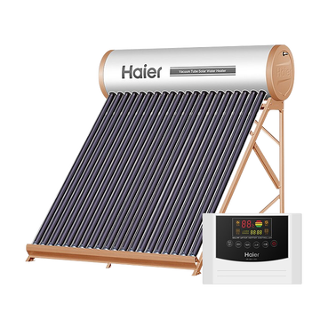 海尔（Haier）太阳能热水器家用 光电两用一级能效节能 自动上水 水箱防冻水位水温双显示电辅助加热 高配版L6系列20支管-145升(适用3-7人)